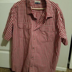 Magellan Men's Short-sleeve Button-down Shirt XXL